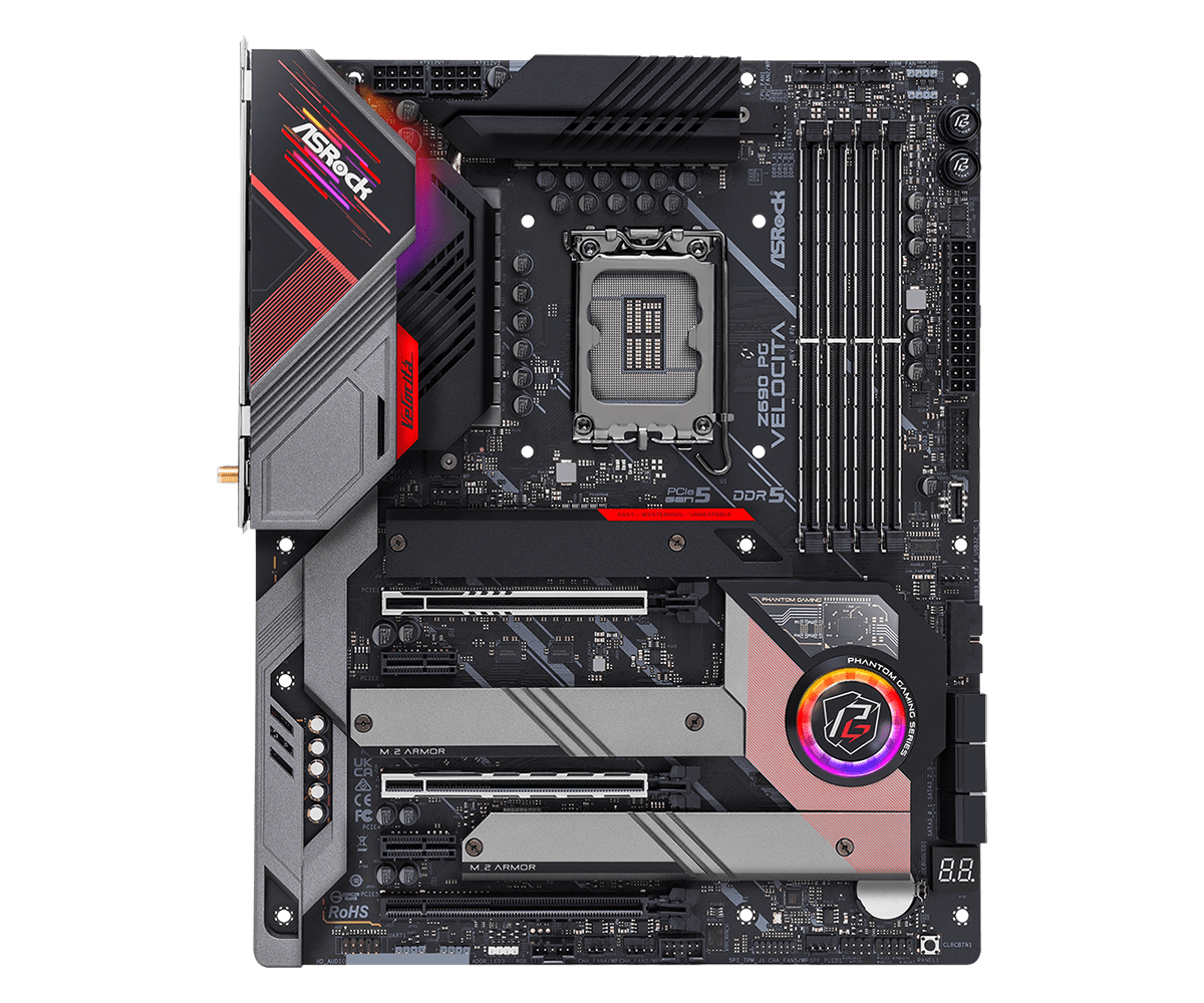 Motherboard Asrock Z690 PG VEL - Lga1700 Itx Motherboard Ddr5 ulasan dan harga
