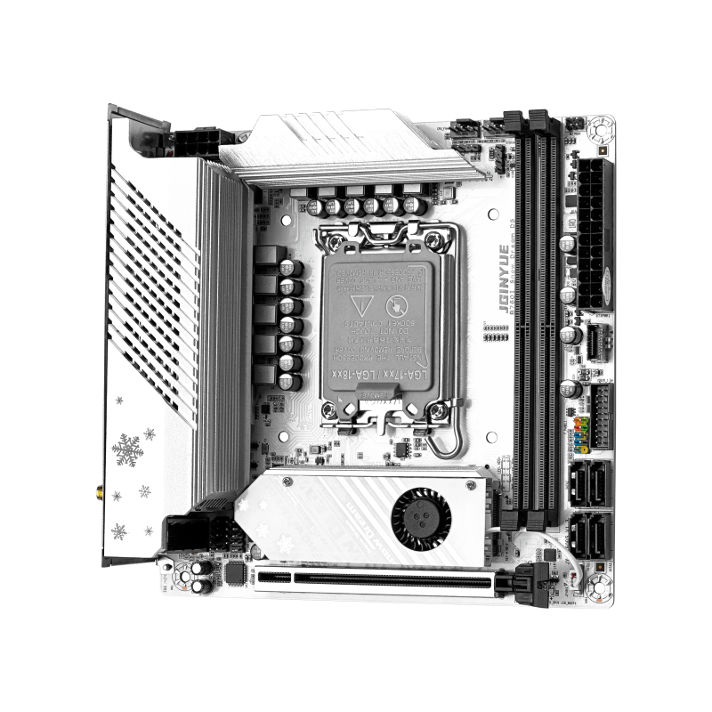 Papan Induk JGINYUE B760i LGA  - Lga1700 Itx Motherboard Ddr5 ulasan dan harga