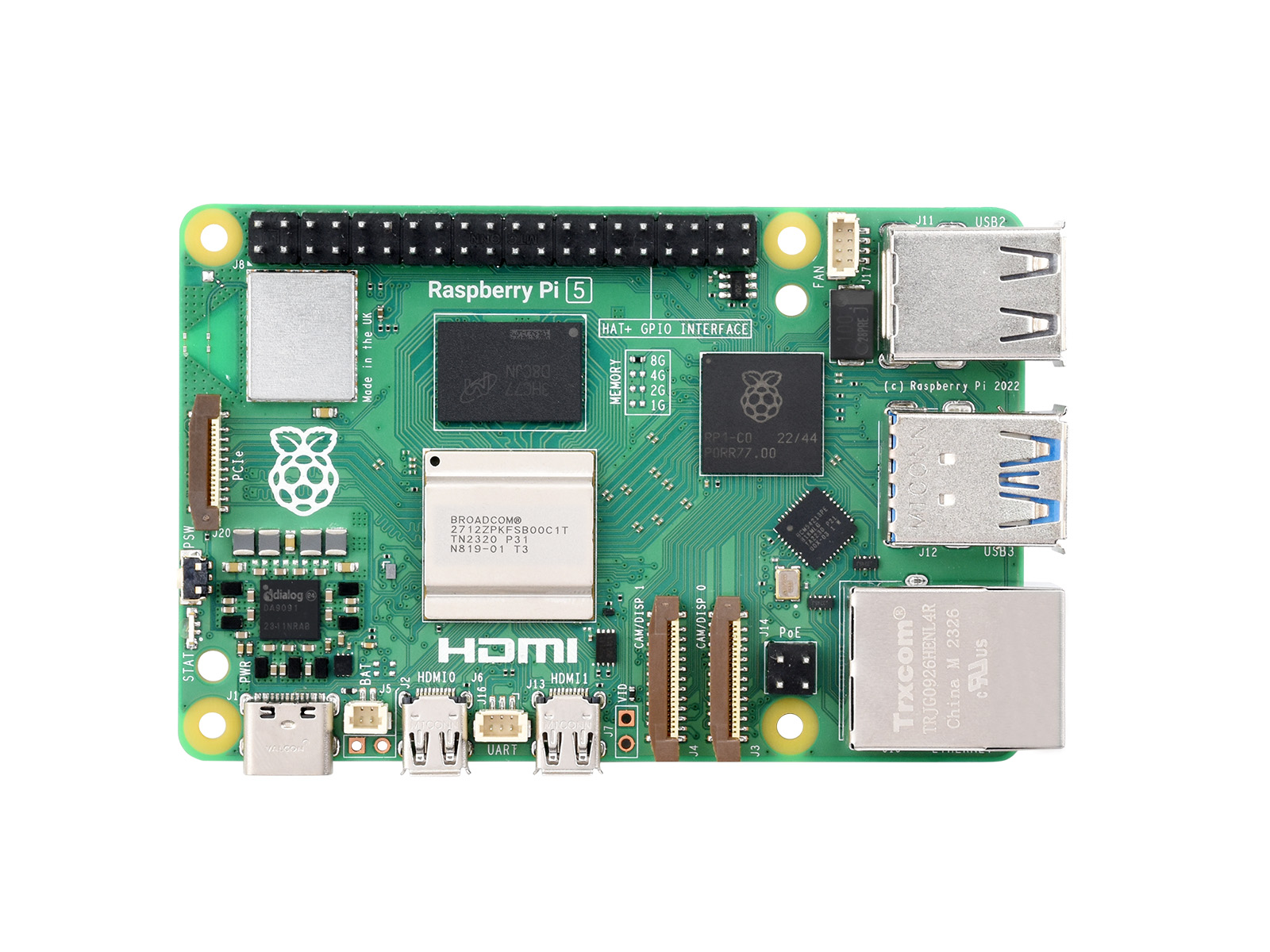 Raspberry Pi 5, Pilihan RAM 2G - Raspberry Pi 5 8Gb Board ulasan dan harga