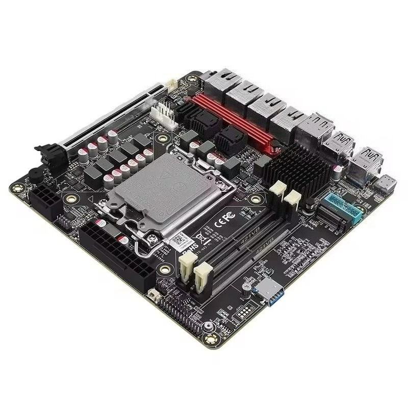 Motherboard NAS In-tel VPro Q6 - Lga1700 Itx Motherboard Ddr5 ulasan dan harga