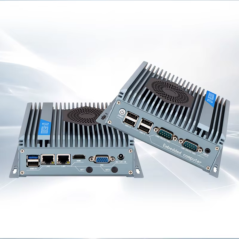 Komputer Industri dengan Prose - Fanless Industrial Pc Rs485 Core I7 ulasan dan harga