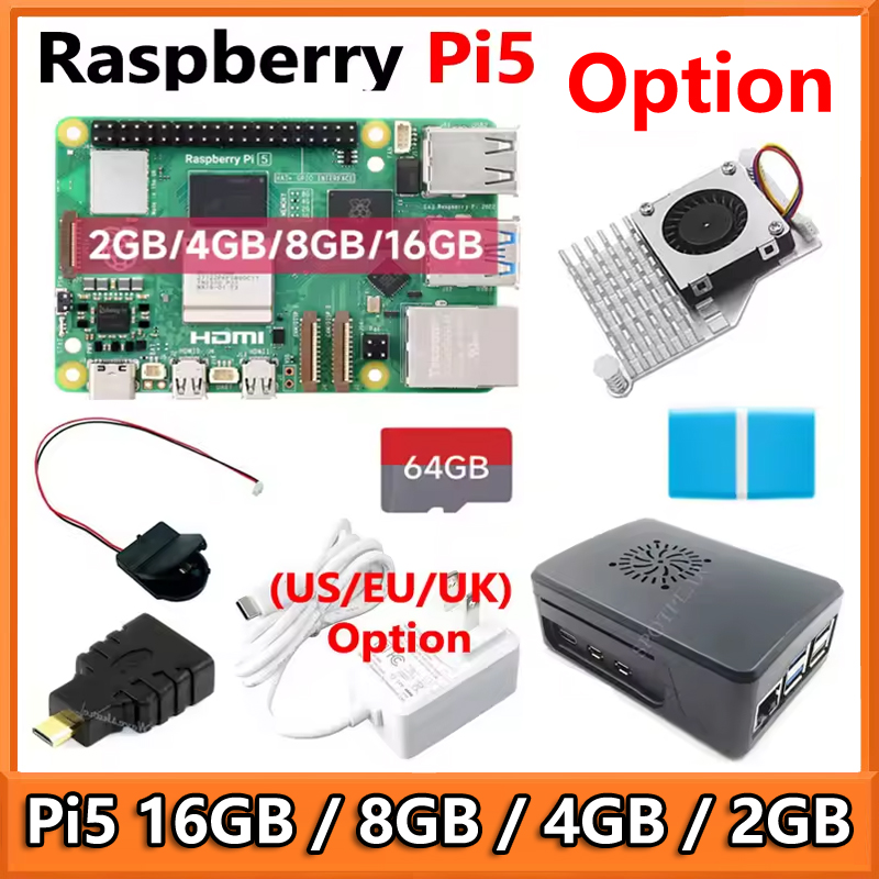 Raspberry Pi 5 16GB /8GB/4GB/2 - Raspberry Pi 5 8Gb Board ulasan dan harga